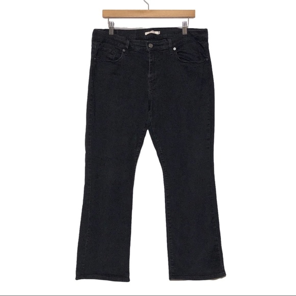 Levi's Denim - Levi’s Curvy Bootcut Black Jeans